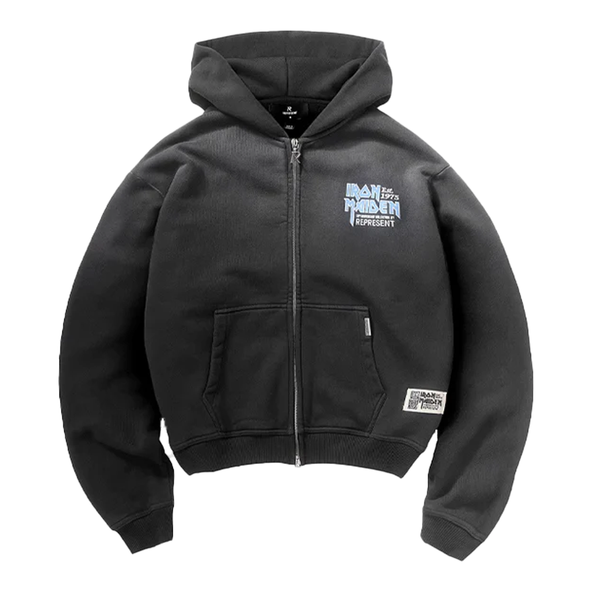 Represent X Iron Maiden Anniversary Zip Through Hoodie-Represent-pikastore.cz