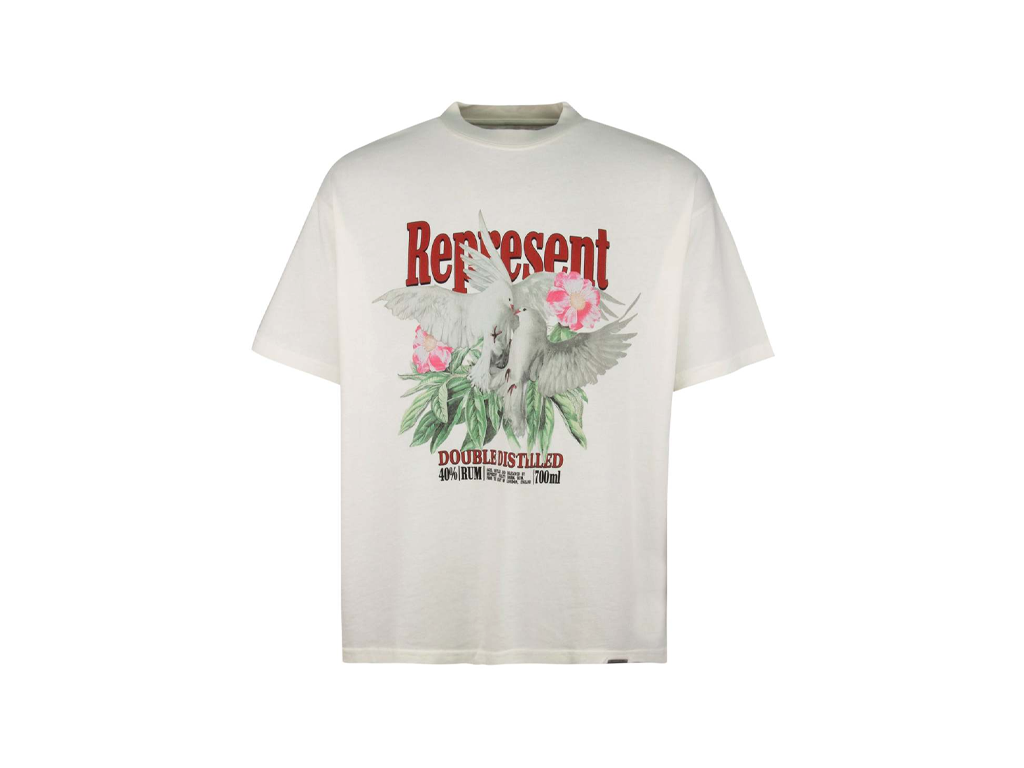 Represent Double Distilled T-Shirt White-Represent-pikastore.cz