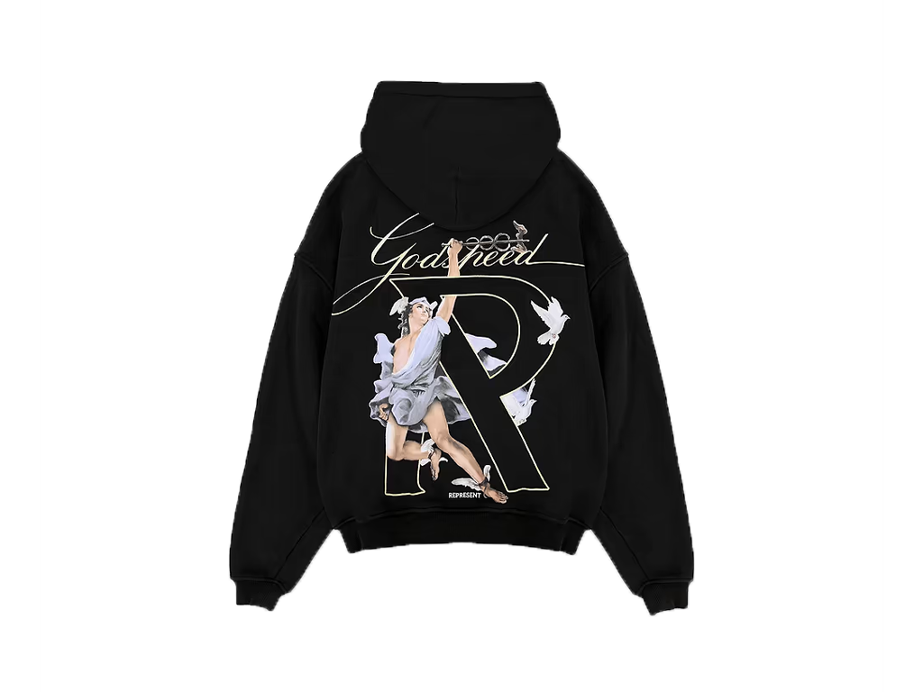 Represent Hermes Hoodie Black-Represent-pikastore.cz