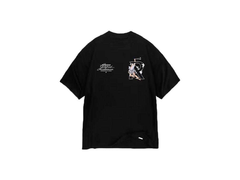 Represent Hermes T-Shirt Jet Black-Represent-pikastore.cz