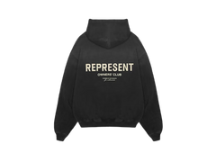Represent Owners Club Aged Hoodie Black