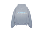 Represent Patron Of The Club Hoodie Washed Grey-Represent-pikastore.cz