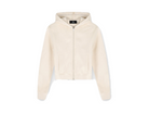 Represent WMNS Owners Club Slim Zip Hoodie Oat Milk-Represent-pikastore.cz