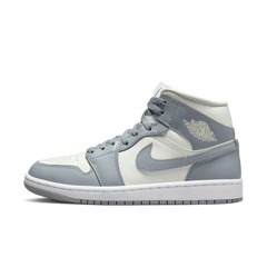 Nike Air Jordan 1 Mid Stealth (Women's)