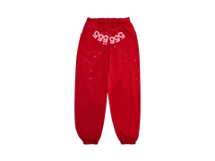 Sp5der Number 555 Sweatpants Red