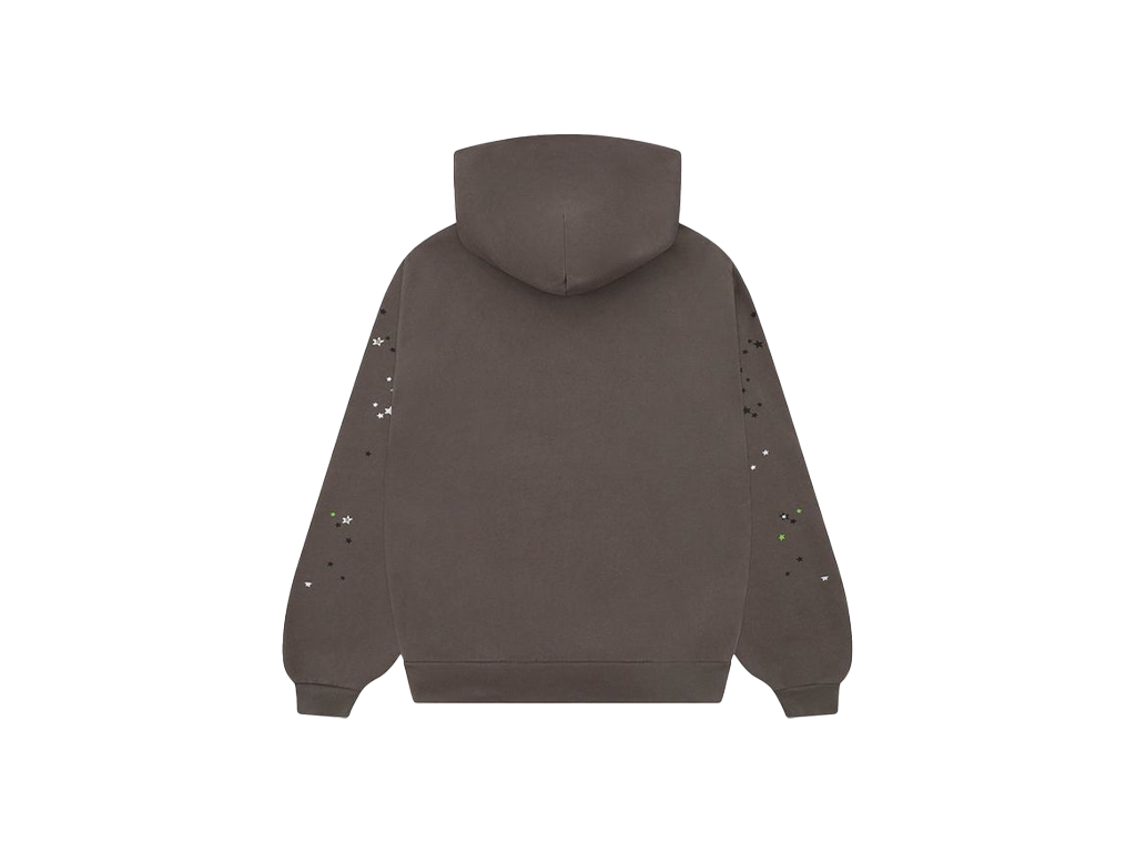 Sp5der Punk V2 Hoodie Slate Grey
