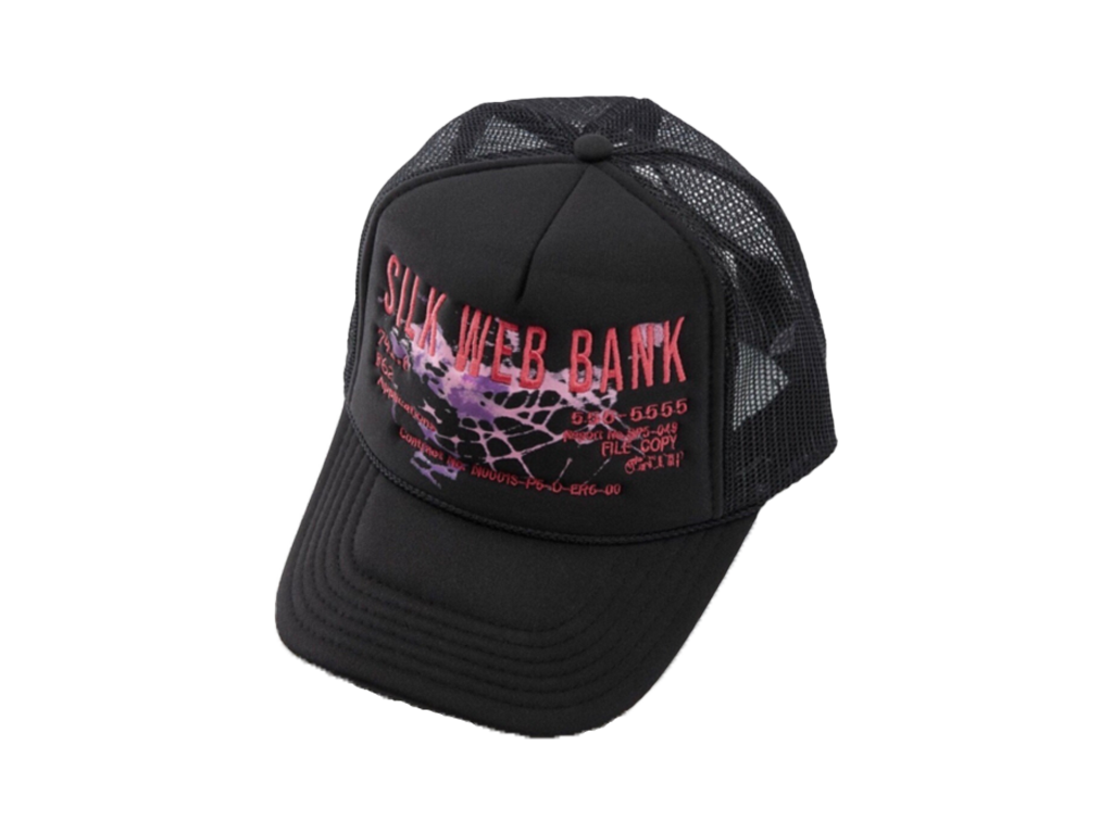 Sp5der Silk Web Bank Trucker Black