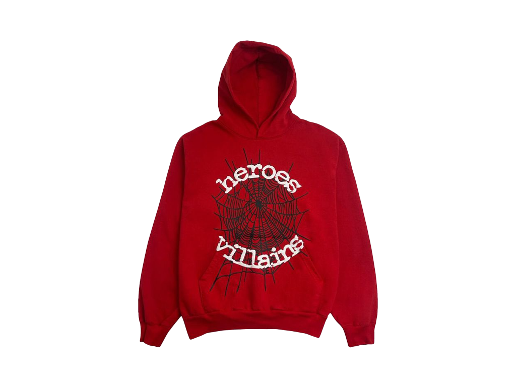 Sp5der x Metro Boomin Hoodie Red