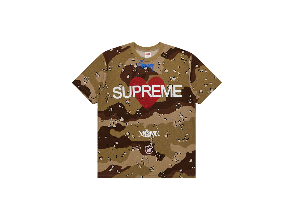 Supreme Announcing Tee Chocolate Chip Camo-Supreme-pikastore.cz