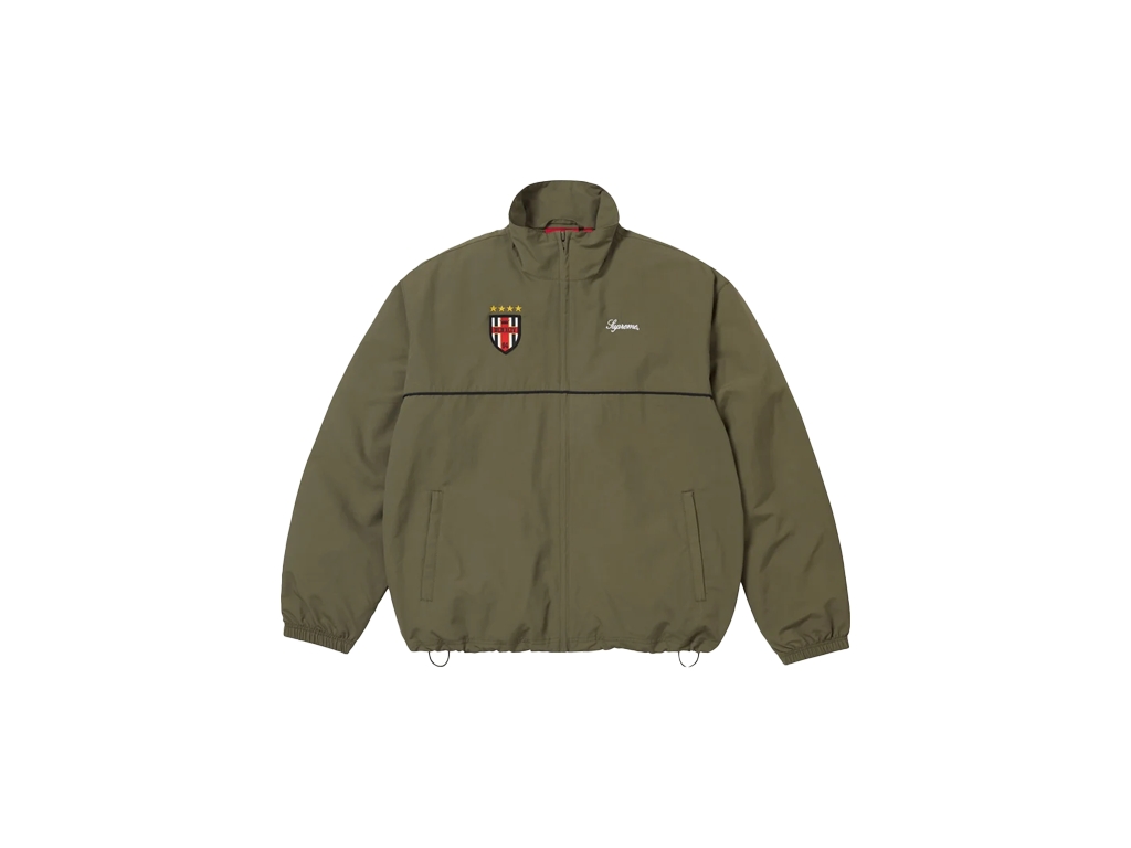 Supreme Cross Track Jacket Olive-Supreme-pikastore.cz