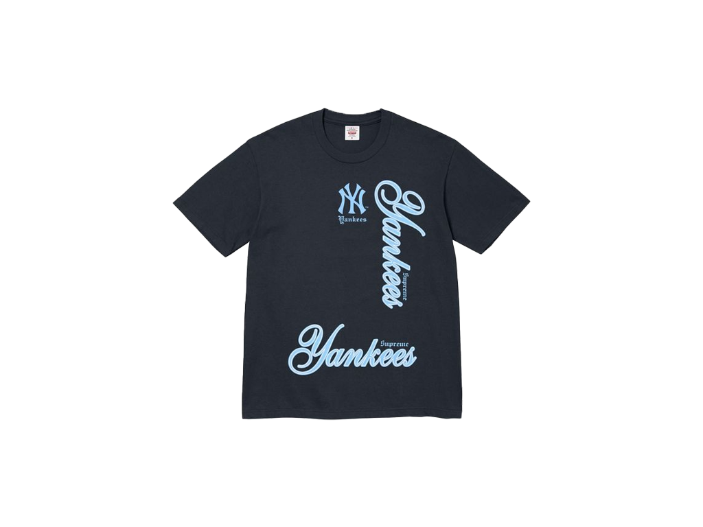 Supreme MLB Teams Sox Tee Black-Supreme-pikastore.cz