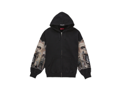 Supreme Michael Jackson Dangerous Zip Up Hooded Sweatshirt Black