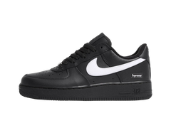 Supreme Nike Air Force 1 Low Black White 2025