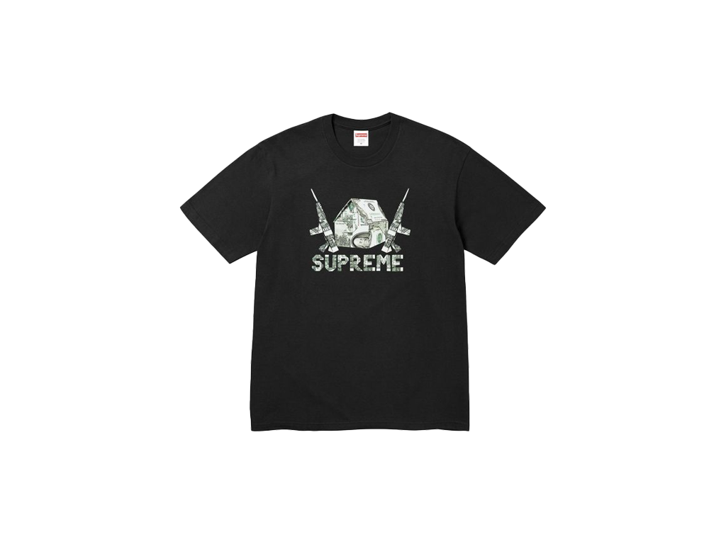 Supreme Origami Tee Black-Supreme-pikastore.cz