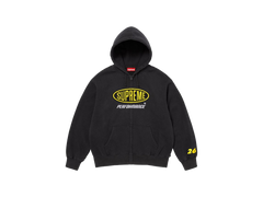 Supreme Performance Zip Up Hooded Sweatshirt Black