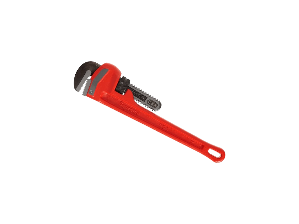 Supreme Ridgid Pipe Wrench Red-Supreme-pikastore.cz