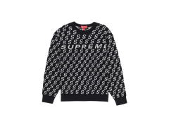 Supreme S Repeat Pulover Black