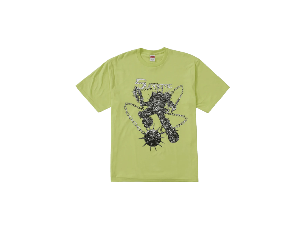Supreme Spikes TeeNeon Green-Supreme-pikastore.cz