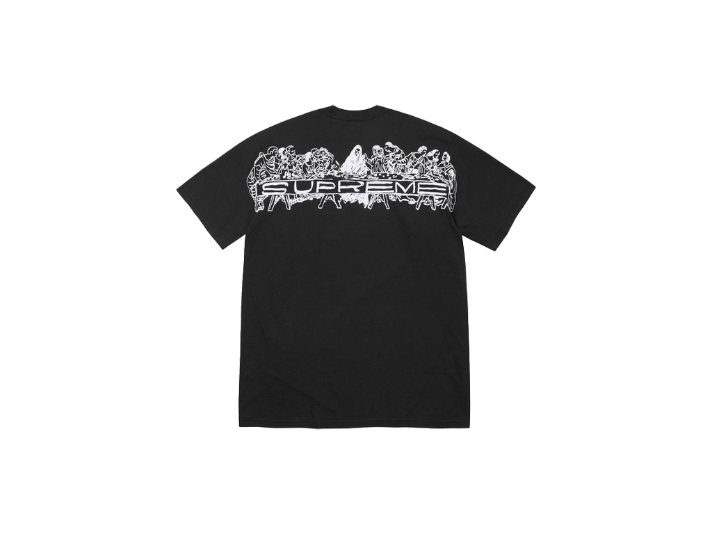 Supreme Supper Tee Black-Supreme-pikastore.cz