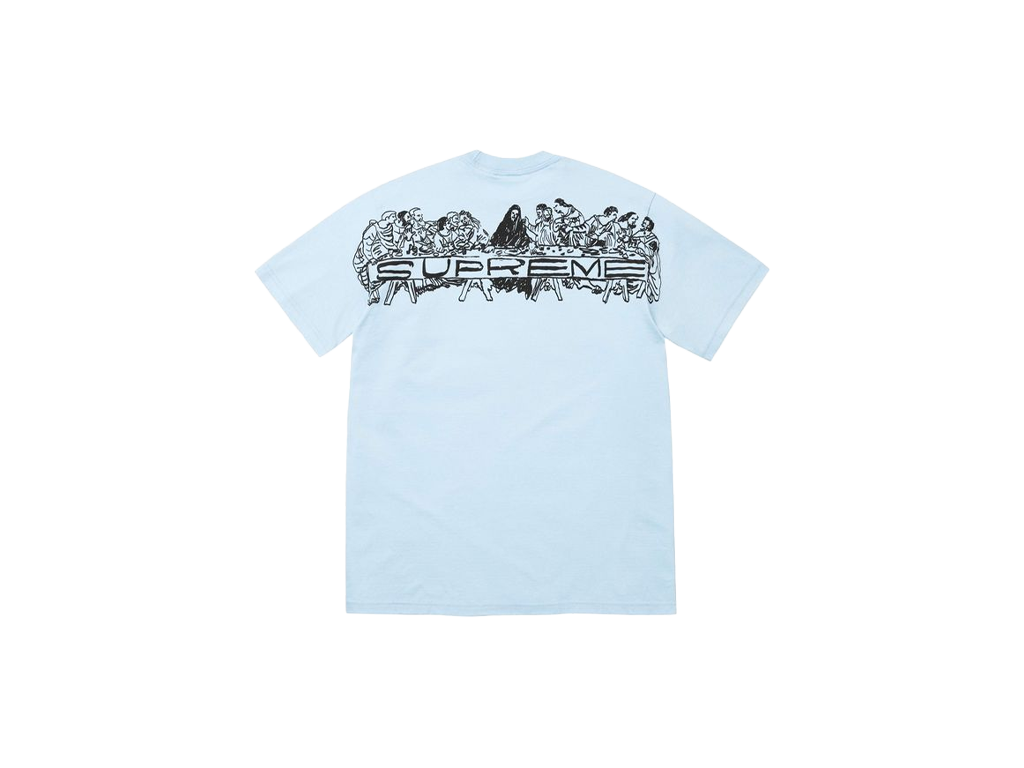 Supreme Supper Tee Powder Blue
