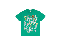 Supreme Trash Tee Green