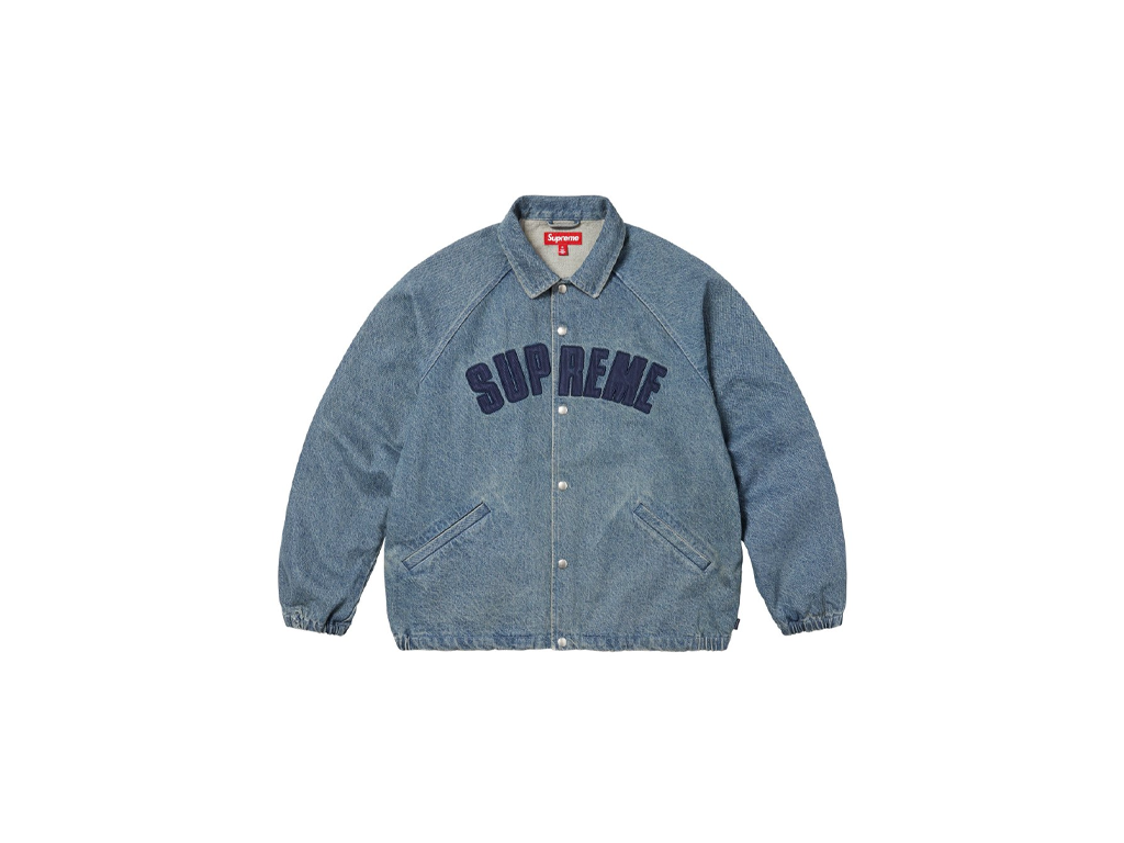 Supreme Arc Denim Coaches Jacket (SS25) Denim-Supreme-pikastore.cz