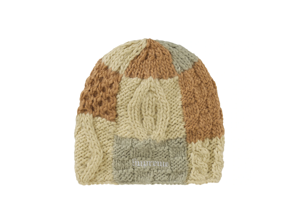 Supreme Block Knit Beanie Tan – pikastore.cz Supreme Block Knit Beanie Tan – pikastore.cz