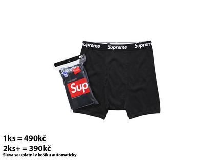 Supreme Boxers Black