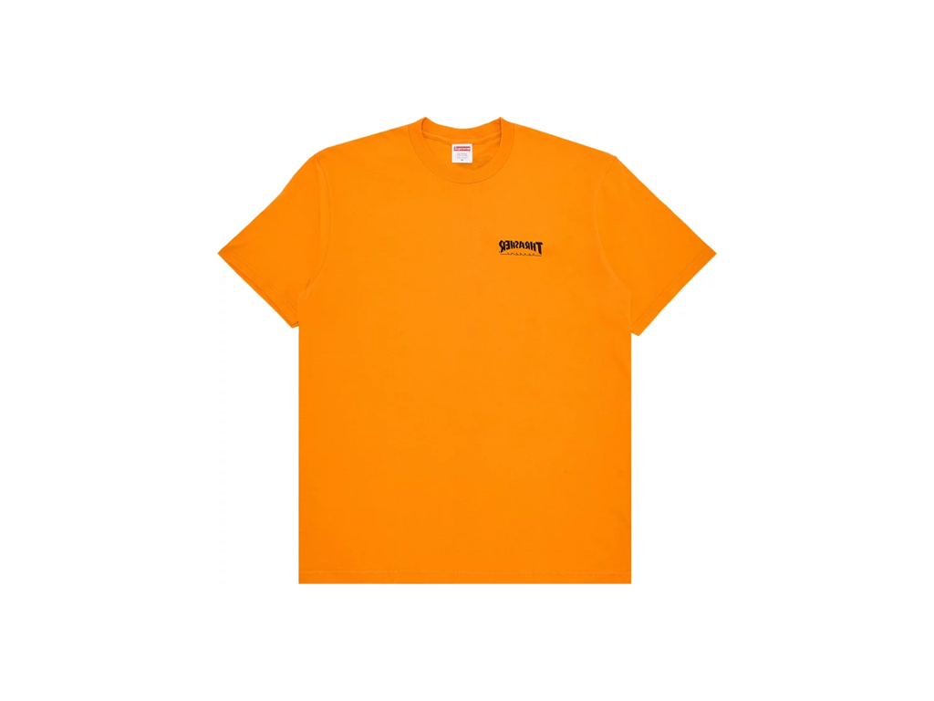 Supreme Thrasher Cross Tee Orange