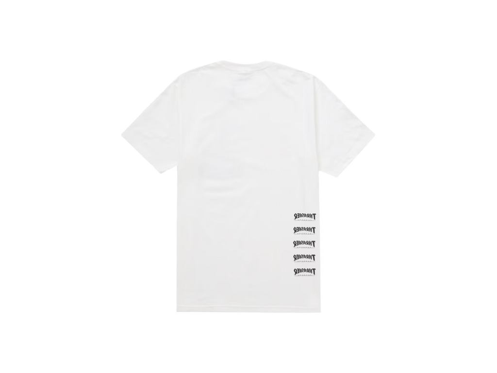 Supreme x Thrasher Back Tail Tee White-Supreme-pikastore.cz