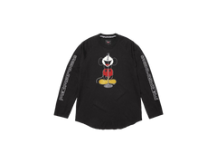 Supreme x Number (N)Ine x Mickey Mouse Raglan Long-Sleeve Top Black