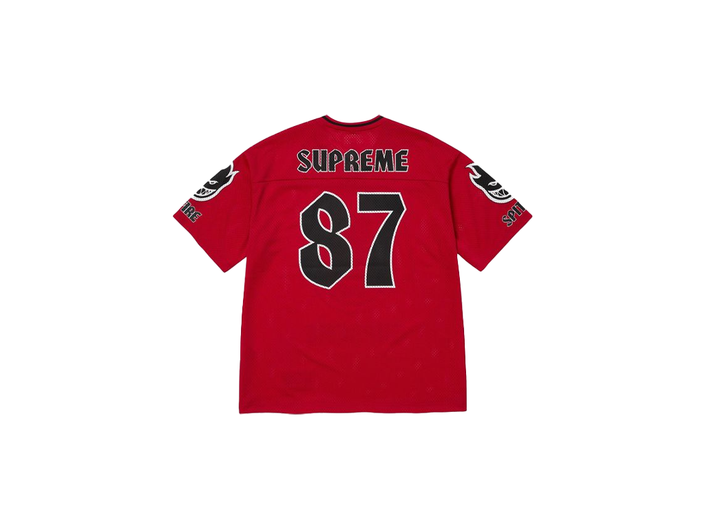 Supreme x Spitfire Jersey Red