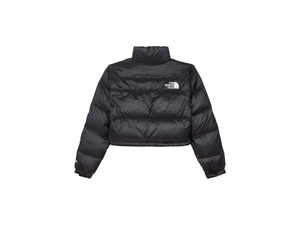 The North Face Womens Nuptse Short Jacket Black TNF Black