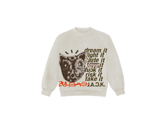 Travis Scott DLTFRT Crewneck Natural