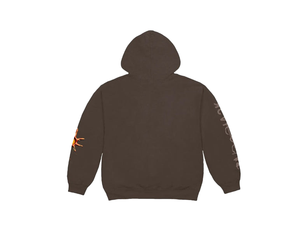 Travis Scott Reverse Dog Zip Up Hoodie Brown-Travis Scott-pikastore.cz
