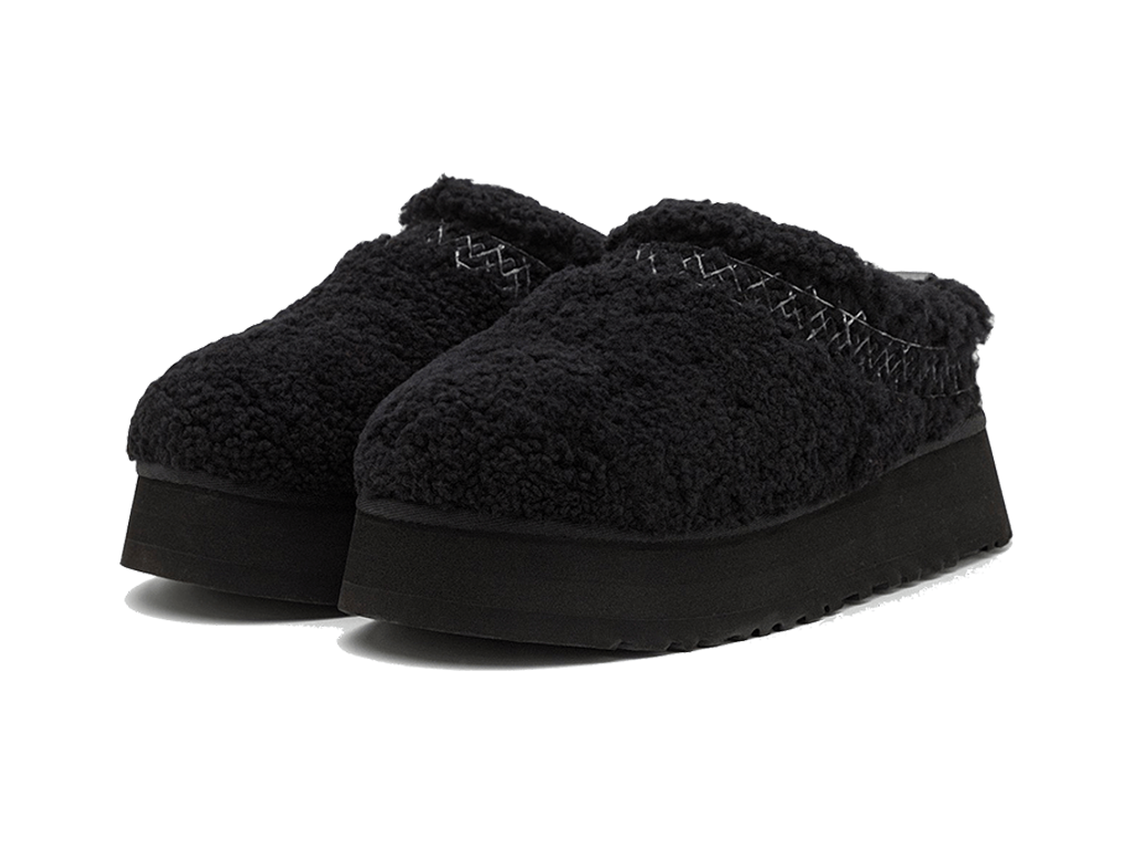 UGG Tazz Slipper Heritage Braid Black (Women's)-sneakers-UGG-pikastore.cz