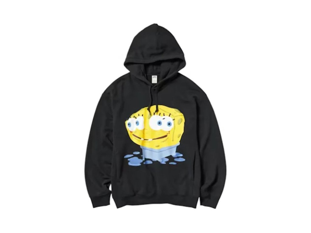 Uniqlo x CPFM Spongebob Squarepants Hoodie Black-CPFM-pikastore.cz