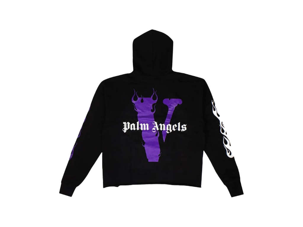 Vlone x Palm Angels Hoodie Black/Purple-Vlone-pikastore.cz