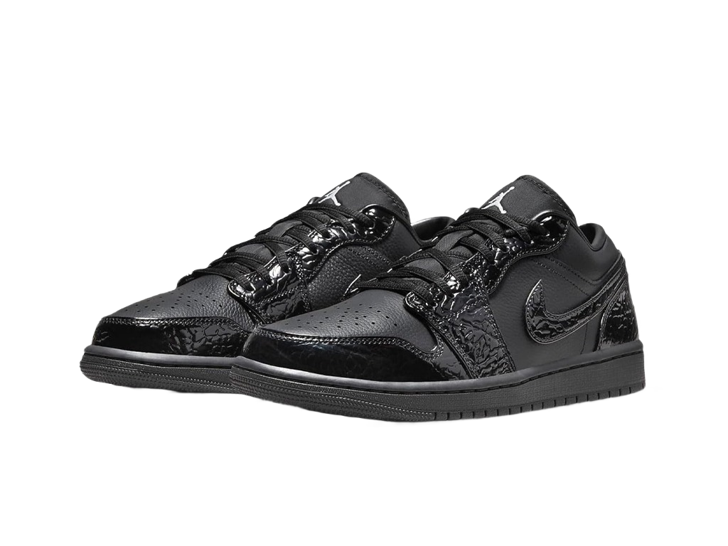 Nike Air Jordan 1 Low SE Black Croc-Air Jordan-pikastore.cz