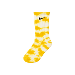 Nike Tie Dye Socks Yellow 1pc