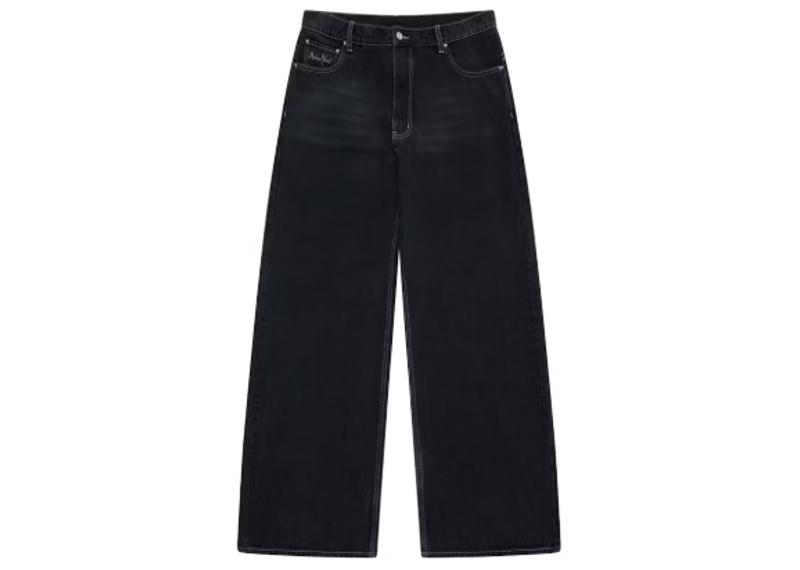 Broken Planet Denim Jeans Washed Black-Broken Planet-pikastore.cz