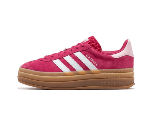 Adidas Gazelle Bold Collegiate Red Lucid Pink (Women's)