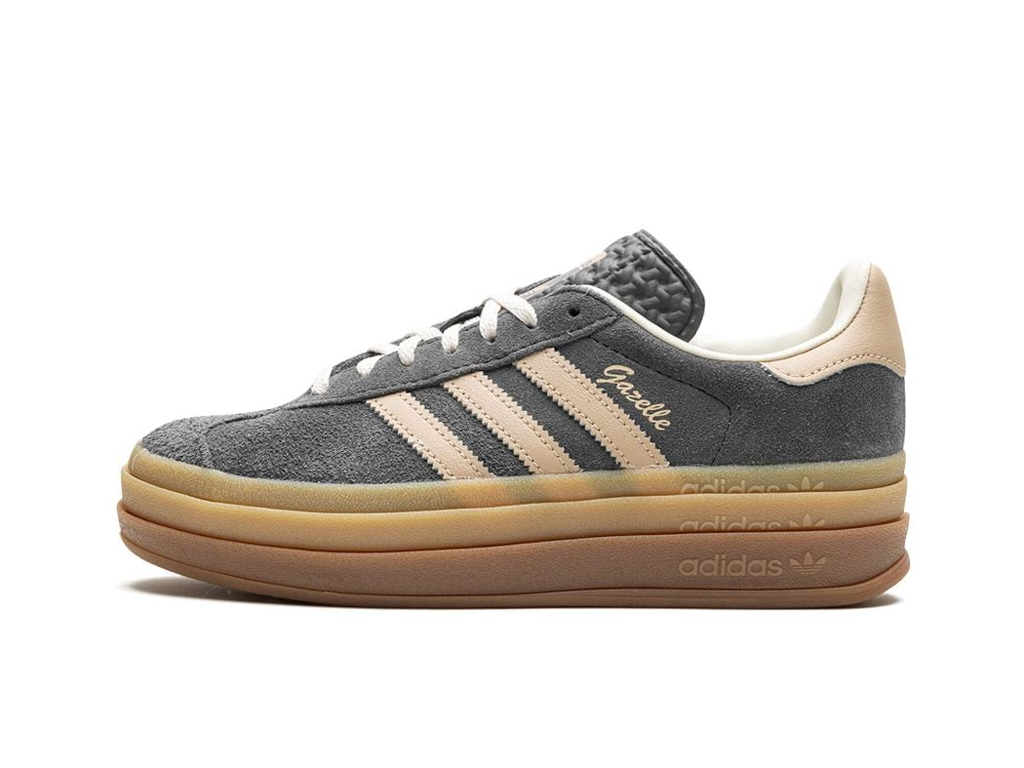 Adidas Gazelle Bold Grey Magic Beige Gum (Women's)-sneakers-Adidas-pikastore.cz