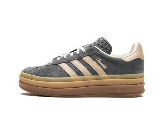 adidas Gazelle Bold Gray Magic Beige Gum (Women's)