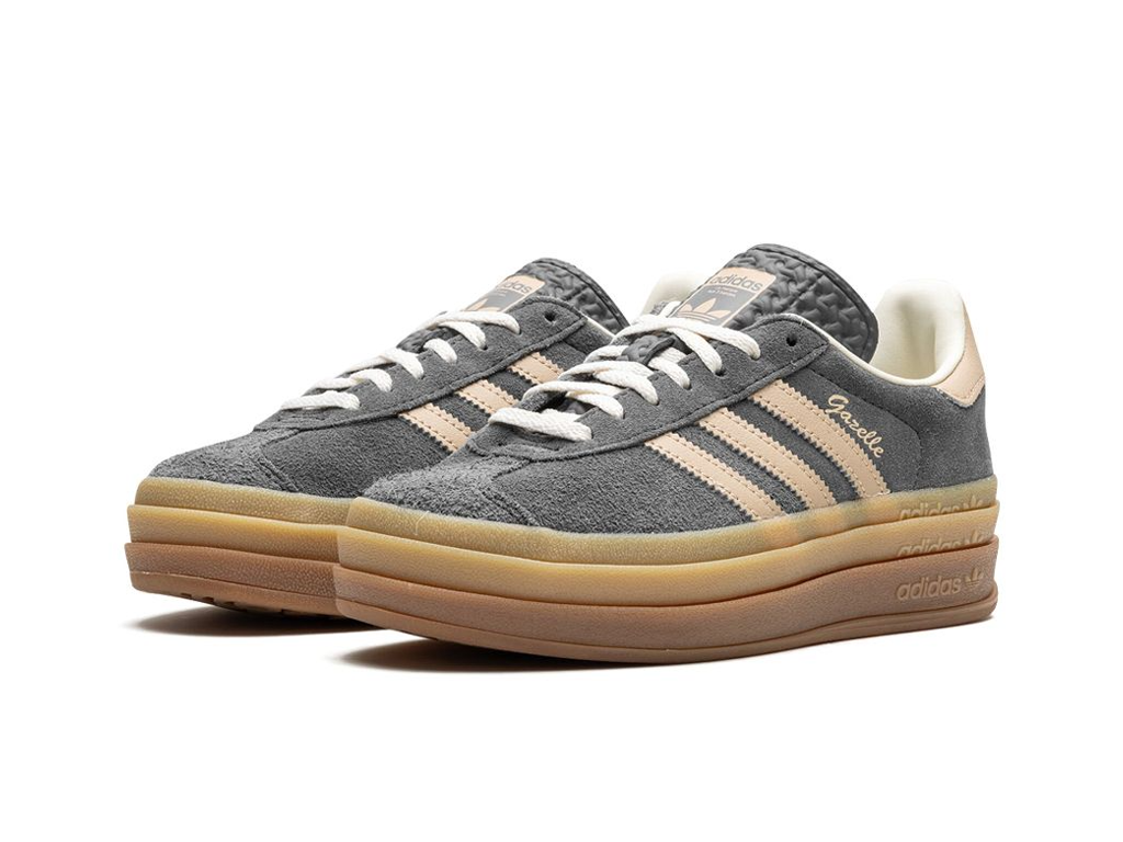 Adidas Gazelle Bold Grey Magic Beige Gum (Women's)-sneakers-Adidas-pikastore.cz