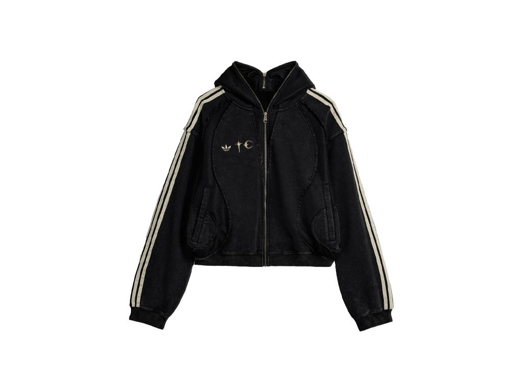 adidas x Thug Club Teamgeist Hooded Zip Up Black-Adidas-pikastore.cz
