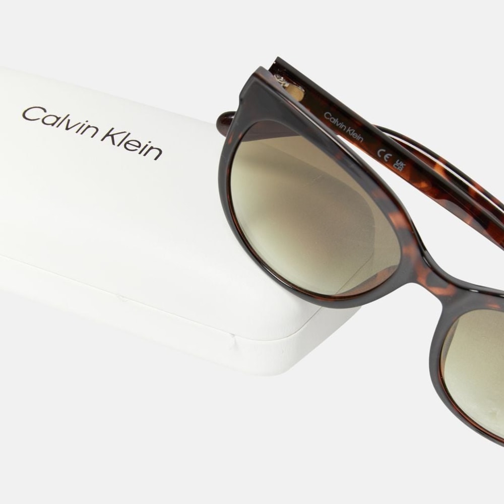 Calvin Klein Sunglasses Dark Brown – glasses – photo 3 of 4