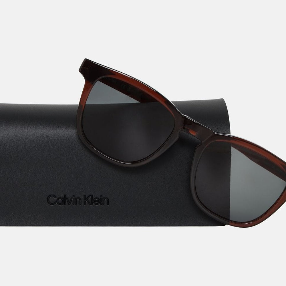 Calvin Klein Sunglasses Brown – akcesoria – zdjęcie 3 z 4