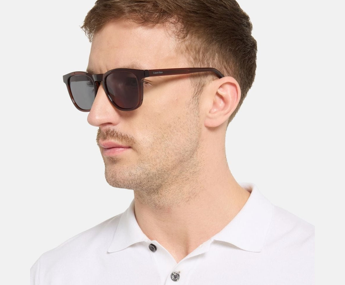 Calvin Klein Sunglasses Brown – akcesoria – zdjęcie 4 z 4