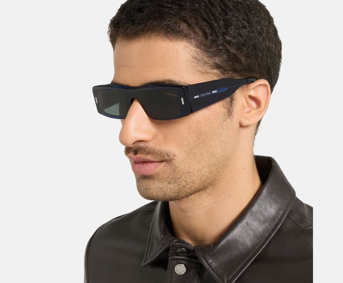 Calvin Klein Sunglasses Blue – akcesoria – zdjęcie 4 z 4
